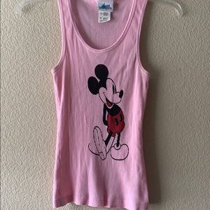 Pink Mickey Mouse Tank EUC